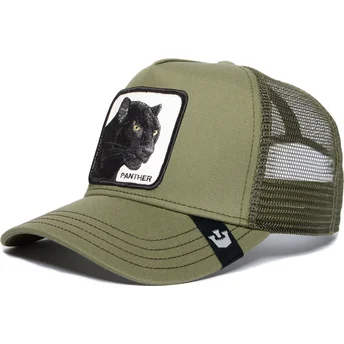 cepur-izliekta-truckeris-zals-snapback-the-panther-the-farm-no-goorin-bros