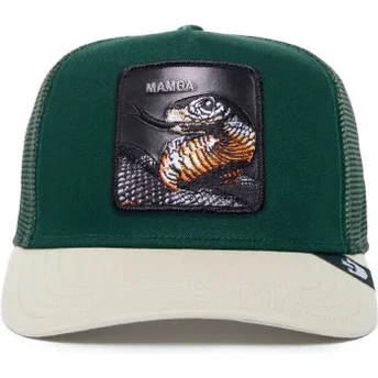 Cepur izliekta truckeris zaļš snapback Mamba The Farm Premium The Farm no Goorin Bros.