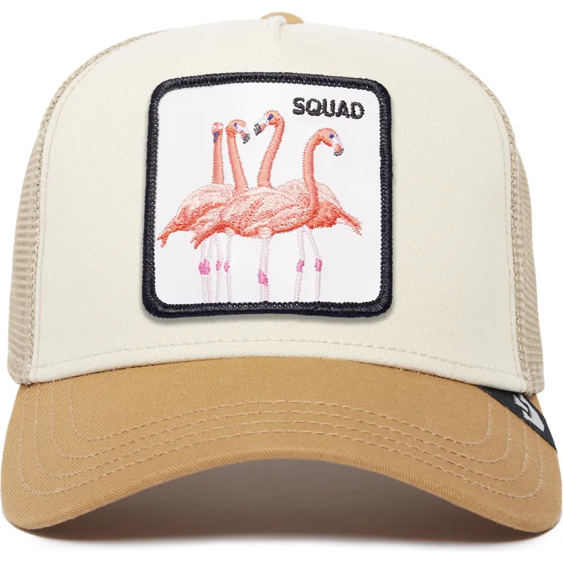 goorin-bros-the-farm-premium-trucker-cap-beige-und-braun-flamingo-squad