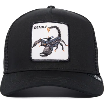 cepur-izliekta-truckeris-melns-snapback-deadly-the-farm-premium-the-farm-no-goorin-bros