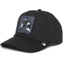 schwarze-gebogene-snapback-kappe-orca-killer-whale-100-the-farm-all-over-canvas-von-goorin-bros