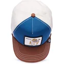 blaue-weisse-und-braune-curved-cap-snapback-bulldogge-tough-bully-100-the-farm-all-over-canvas-von-goorin-bros