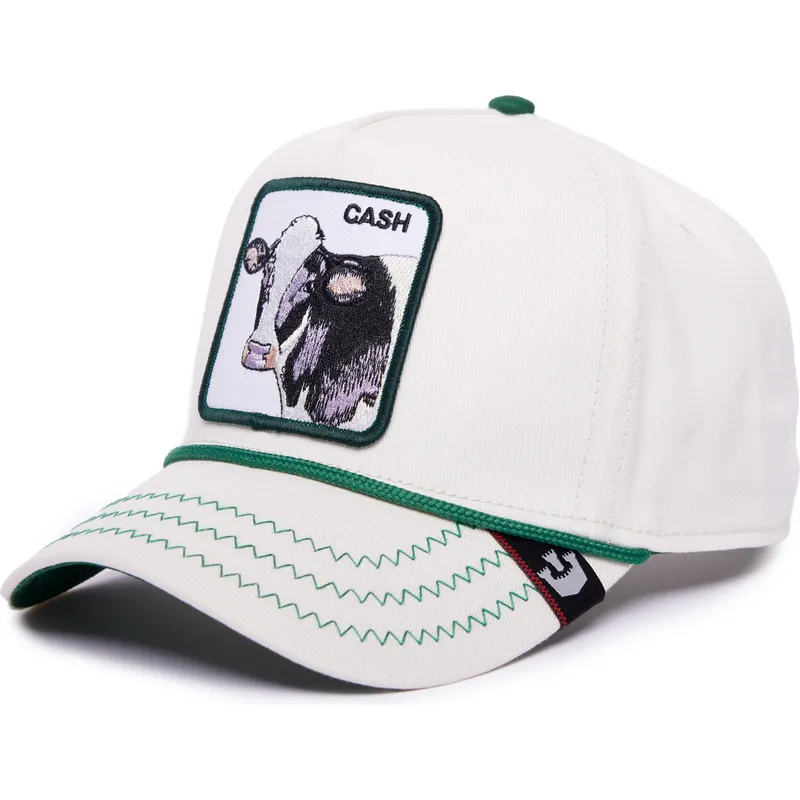 cepur-izliekta-balts-snapback-cash-cow-100-the-farm-all-over-canvas-the-farm-no-goorin-bros cepur-izliekta-balts-snapback-cash-cow-100-the-farm-all-over-canvas-the-farm-no-goorin-bros