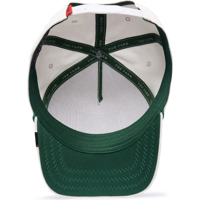 cepur-izliekta-balts-snapback-cash-cow-100-the-farm-all-over-canvas-the-farm-no-goorin-bros cepur-izliekta-balts-snapback-cash-cow-100-the-farm-all-over-canvas-the-farm-no-goorin-bros