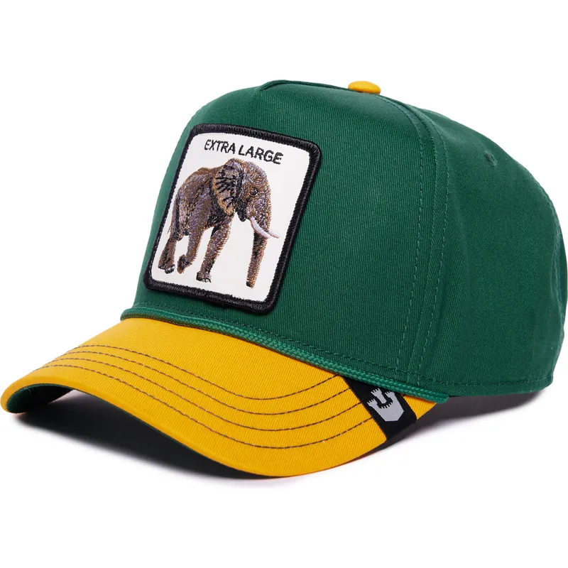cepur-izliekta-zals-snapback-extra-large-100-the-farm-all-over-canvas-the-farm-no-goorin-bros