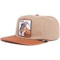 goorin-bros-snapback-kappe-braun-flachkappe-ziege-goat-alpine-base-the-farm-flats