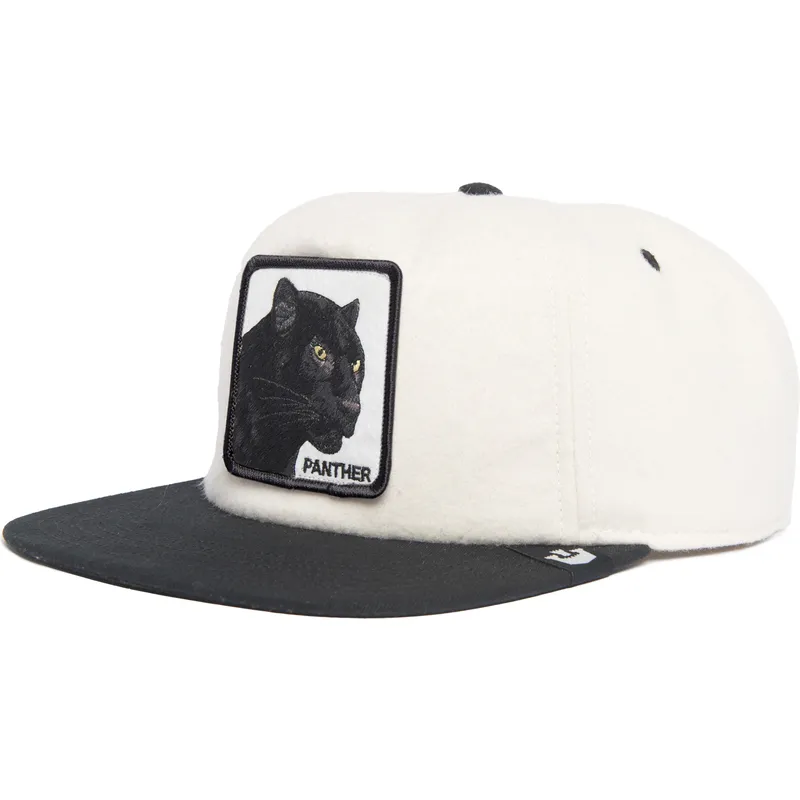 vit-och-svart-platt-snapback-keps-panter-black-panther-stealth-explorer-the-farm-flats-fran-goorin-bros