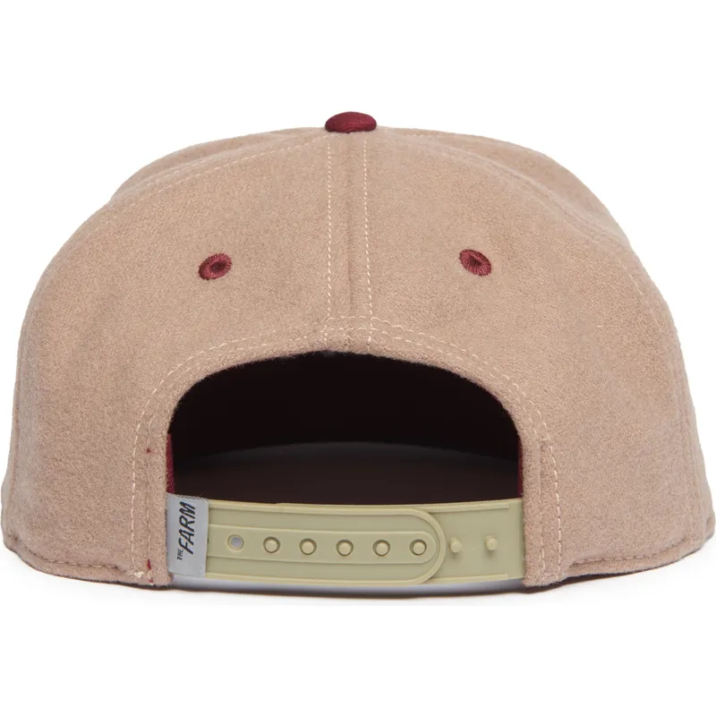 cepur-plakana-bruns-snapback-stallion-free-rider-the-farm-flats-the-farm-no-goorin-bros