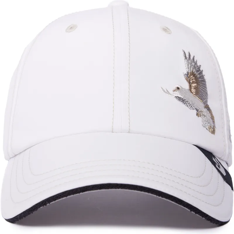 cap-izliekta-white-adjustable-strap-the-farm-no-goorin-bros