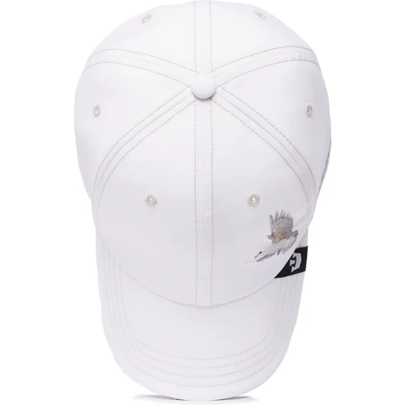 cap-izliekta-white-adjustable-strap-the-farm-no-goorin-bros