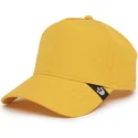 goorin-bros-the-farm-nude-gelbe-snapback-cap-mit-gebogenem-schirm