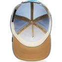 blaue-snapback-cap-mit-gebogenem-schirm-the-farm-nude-denim-von-goorin-bros