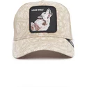 gorra-trucker-beige-lobo-lone-wolf-sign-o-the-times-the-farm-paisley-de-goorin-bros