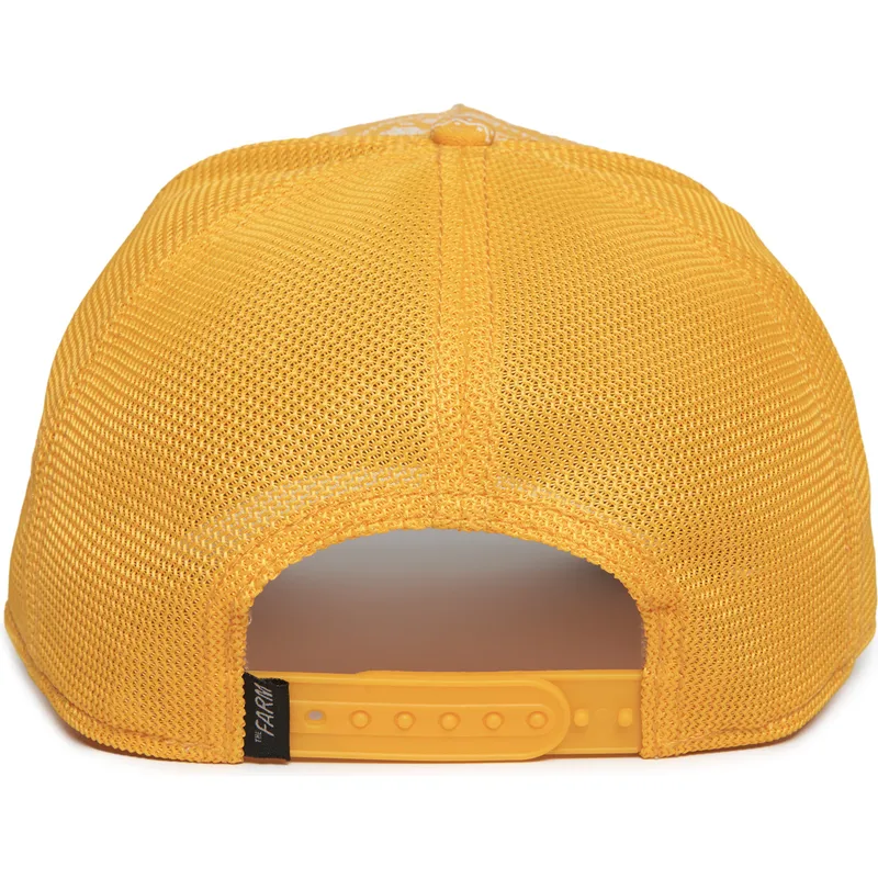 cepur-izliekta-truckeris-dzeltens-snapback-punk-spray-paint-arch-the-farm-paisley-the-farm-no-goorin-bros