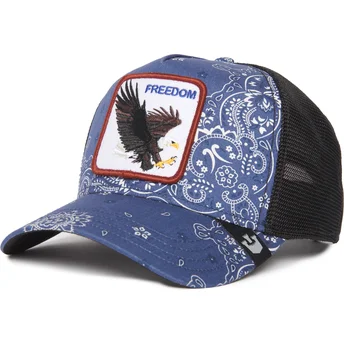 Cap izliekta navy blue snapback The Farm no Goorin Bros.