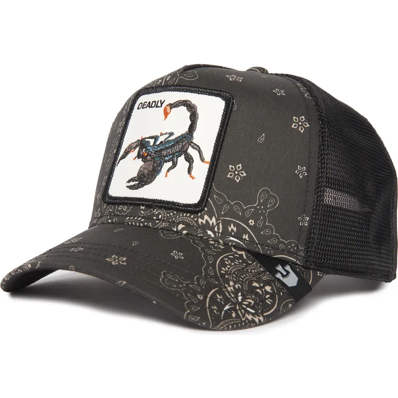 cepur-izliekta-truckeris-melns-snapback-deadly-diamonds-and-pearls-the-farm-paisley-the-farm-no-goorin-bros cepur-izliekta-truckeris-melns-snapback-deadly-diamonds-and-pearls-the-farm-paisley-the-farm-no-goorin-bros