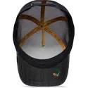 gorra-trucker-negra-gallo-silky-cock-the-farm-silky-roots-de-goorin-bros