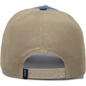 trucker-cap-blau-und-beige-kaninchen-tricky-silky-rabbit-the-farm-silky-roots-von-goorin-bros