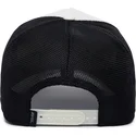 schwarz-weisse-trucker-kappe-silky-chick-the-farm-silky-roots-von-goorin-bros