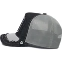cepur-izliekta-truckeris-melns-snapback-silky-sheep-the-farm-silky-roots-the-farm-no-goorin-bros