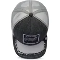 gorra-trucker-negra-y-gris-oveja-silky-sheep-the-farm-silky-roots-de-goorin-bros