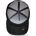 cepur-izliekta-truckeris-melns-snapback-silky-sheep-the-farm-silky-roots-the-farm-no-goorin-bros