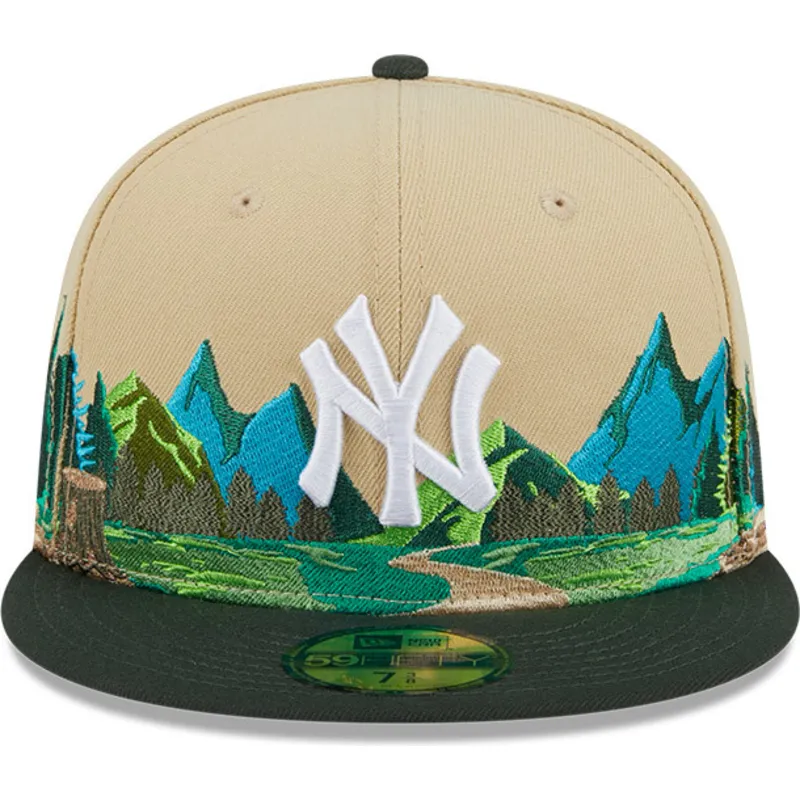 cepur-plakana-bruns-pieguloss-59fifty-team-landscape-no-new-york-yankees-mlb-no-new-era