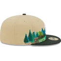 new-era-59fifty-team-landscape-new-york-yankees-mlb-flat-brim-cap-in-braun-und-grun