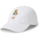 cepur-izliekta-balts-regulejama-lente-classic-sport-polo-bear-no-polo-ralph-lauren