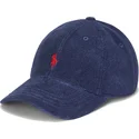 cepur-izliekta-tumsi-zils-regulejams-cotton-terry-classic-sport-no-polo-ralph-lauren