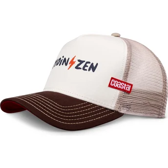 Cap izliekta brown snapback no Coastal