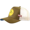 casquette-trucker-verte-et-blanche-verte-surf-smile-hft-coastal