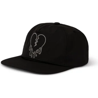 Gorra plana negra snapback Heartbreak Hotel de Pica Pica