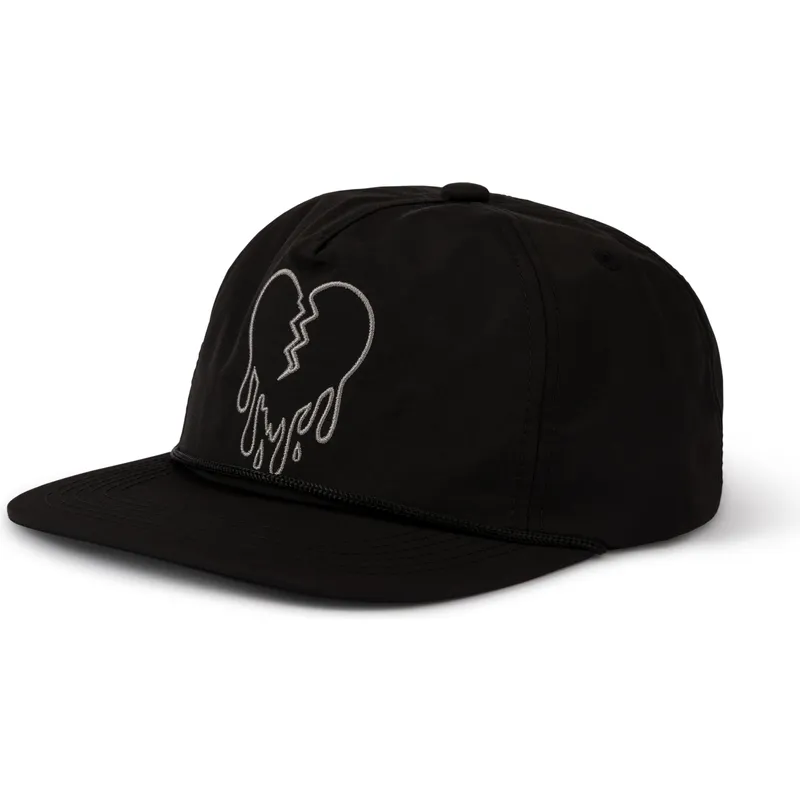 cepur-plakana-melns-snapback-heartbreak-hotel-no-pica-pica