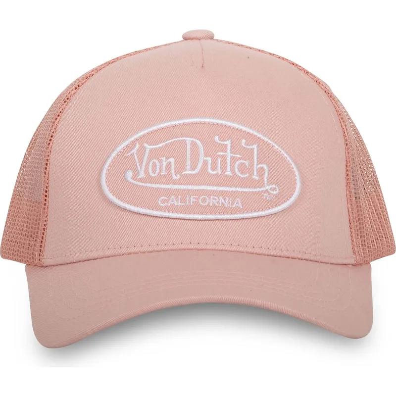 cepur-izliekta-truckeris-roza-regulejams-lof-cb-b7-no-von-dutch
