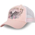 gorra-trucker-rosa-y-blanca-eagle-rp-aguila-de-von-dutch