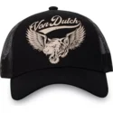 cepur-izliekta-truckeris-melns-snapback-lion-nr-no-von-dutch