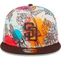 cepur-plakana-daudzkrasains-snapback-9fifty-spring-no-san-diego-padres-mlb-no-new-era