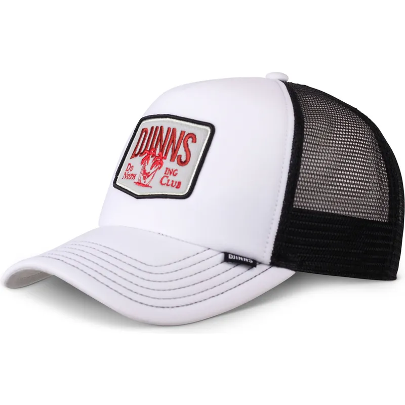 cepur-izliekta-truckeris-balts-snapback-do-nothing-club-hft-dnc-paddy-pad-no-djinns