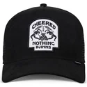 cepur-izliekta-truckeris-melns-snapback-hft-cheered-bull-no-djinns