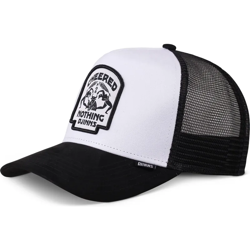 cepur-izliekta-truckeris-melns-snapback-hft-cheered-bull-no-djinns