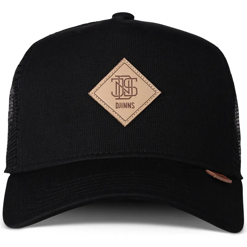 cepur-izliekta-soferis-melns-snapback-hft-cotton-knit-no-djinns