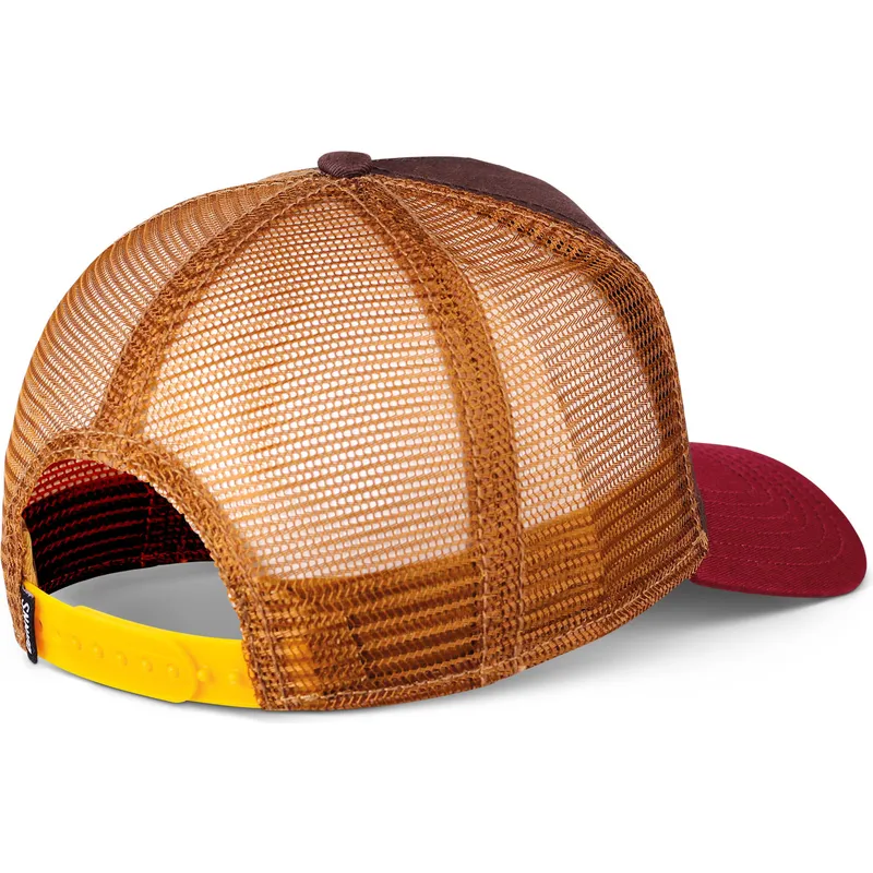 czapka-trucker-brazowa-i-czerwona-zombie-cocktails-hft-food-od-djinns