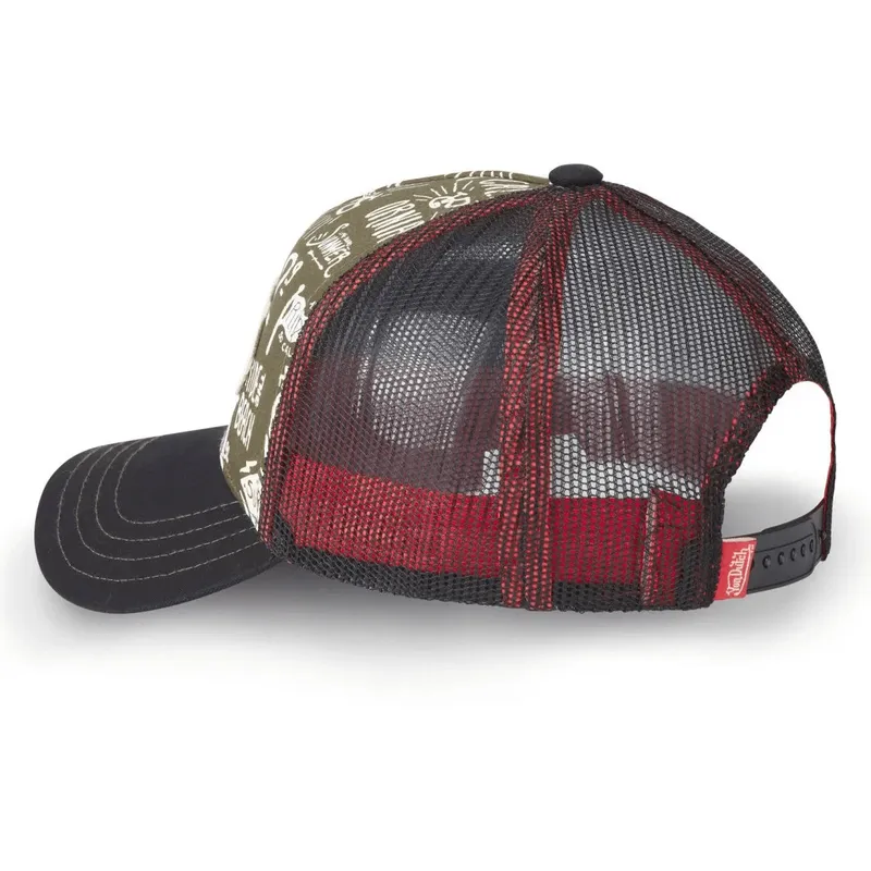 cap-izliekta-green-snapback-no-von-dutch