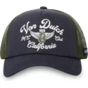 von-dutch-crew11-graue-und-grune-trucker-kappe
