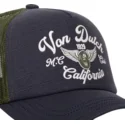 cap-izliekta-gray-snapback-no-von-dutch