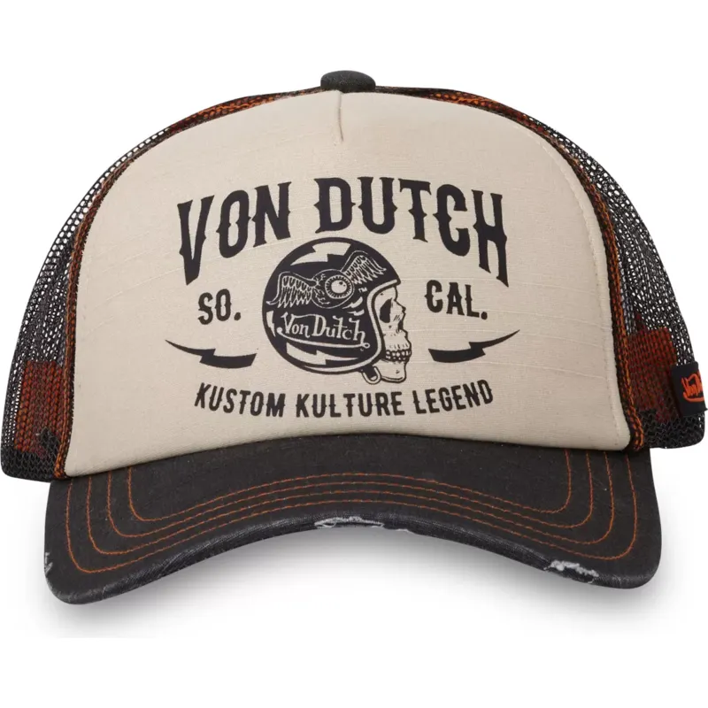 casquette-trucker-multicolore-crew12-von-dutch