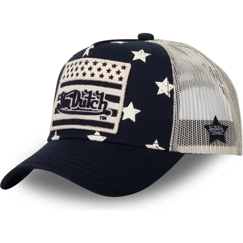 cepur-izliekta-truckeris-tumsi-zils-snapback-star-m-no-von-dutch