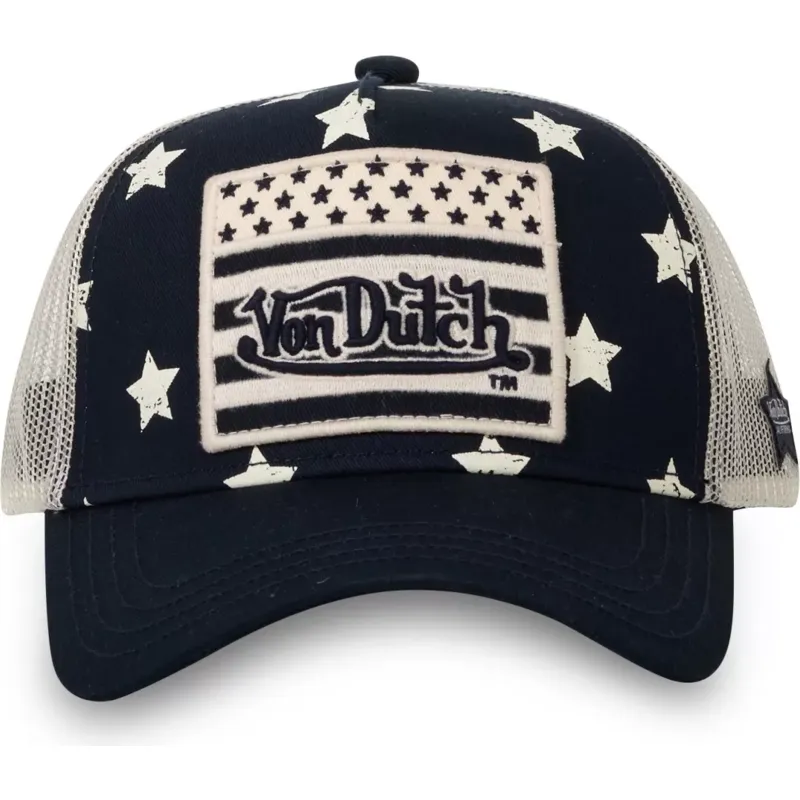cepur-izliekta-truckeris-tumsi-zils-snapback-star-m-no-von-dutch