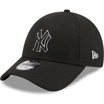 Cap izliekta black adjustable strap 9FORTY Pop Outline no New York Yankees MLB no New Era